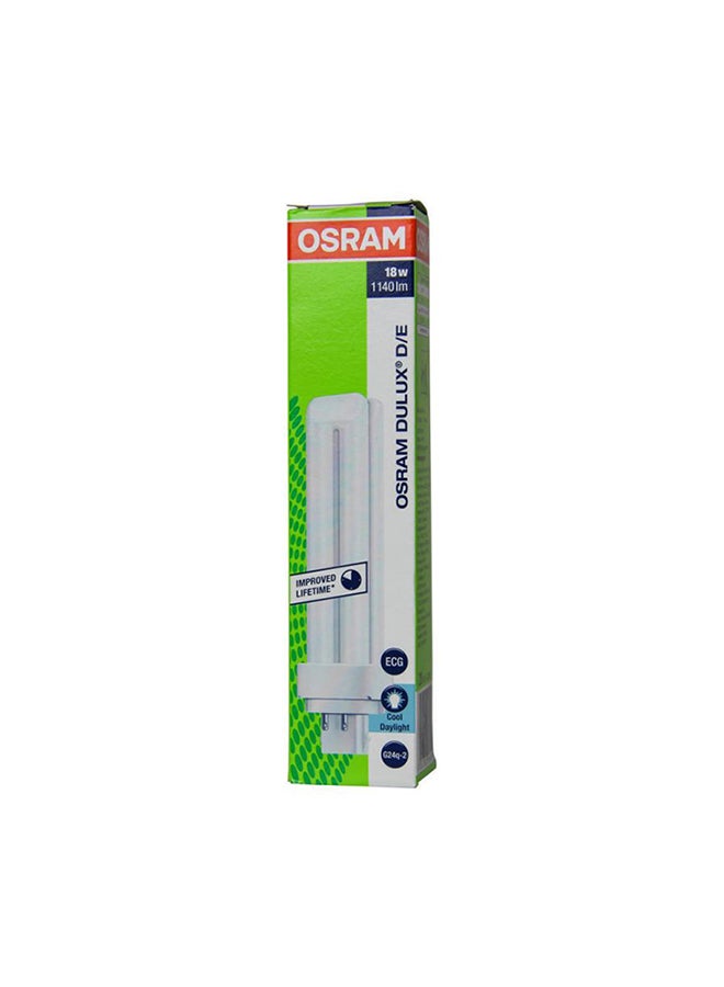 OSRAM 3-Piece Four Pin Daylight Compact Fluorescent Lamp 18 W CFL Bulb - Image 2