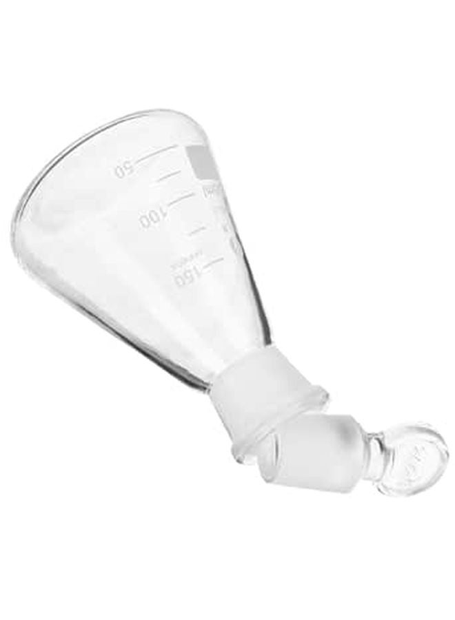 150ml Borosilicate Glass Erlenmeyer Flask with Stopper for Laboratory Chemistry Experiments - Image 1