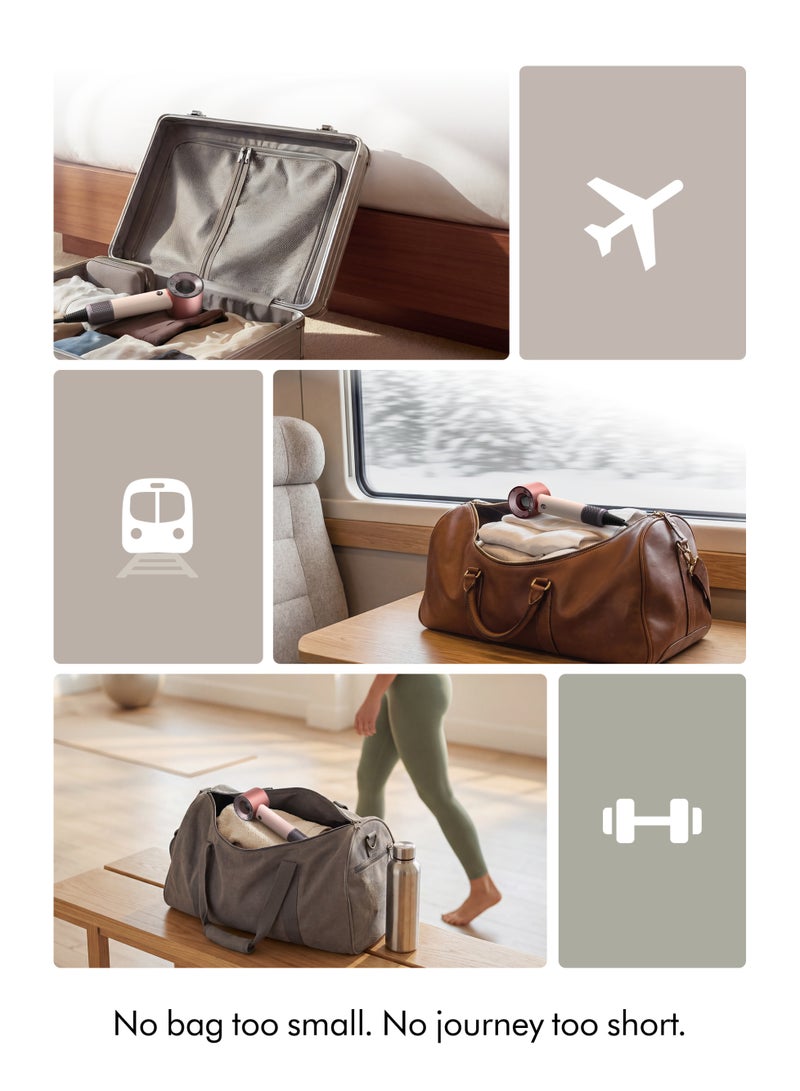 dyson Supersonic™ Travel hair dryer in (Ceramic Pink/Rose Gold) | HD19 - Image 2