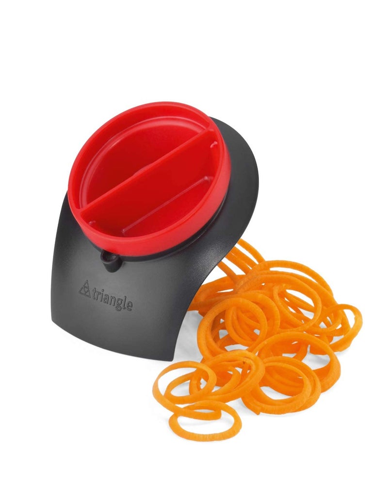 triangle Endless Julienne Cutter - Compact Stainless Steel Spiralizing Tool for Vegetable Noodles - Dishwasher Safe - Image 5