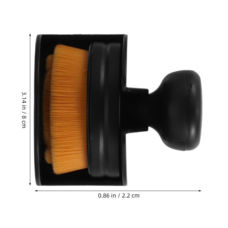 Rose Shaped Facial Cleansing Brush Manual Face Scrubber Soft Bristles For Deep Clean Exfoliating - Image 3