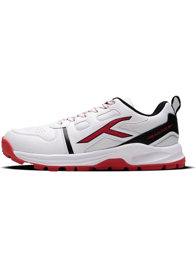 HUNDRED HyperTurf Cricket Shoes | Unisex | TerraSpike Rubber Studs | Vegan Leather/HexaFoam | Lightweight & Highly Durable | Embedded Support Plate for Stability - Image 1