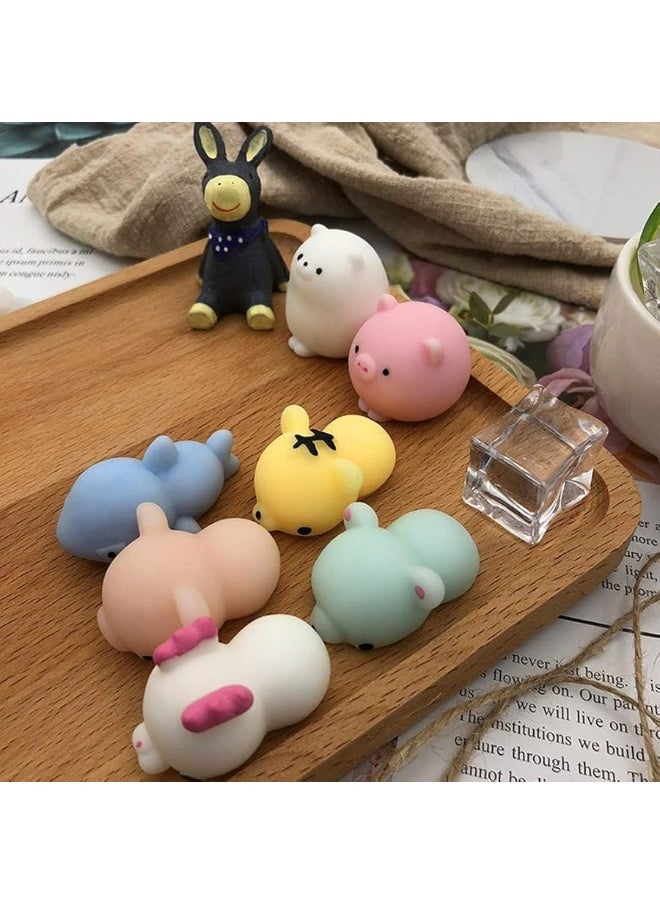 Bingcute 24Pcs Mochi Squishy ToysValentines Day Gifts for Kids Classroom Kawaii squishies Toys Party Favors for Kids Stress Relief Toys Squeeze Toys Easter Egg fillers Toy Easter Basket Stuffers  - Image 3