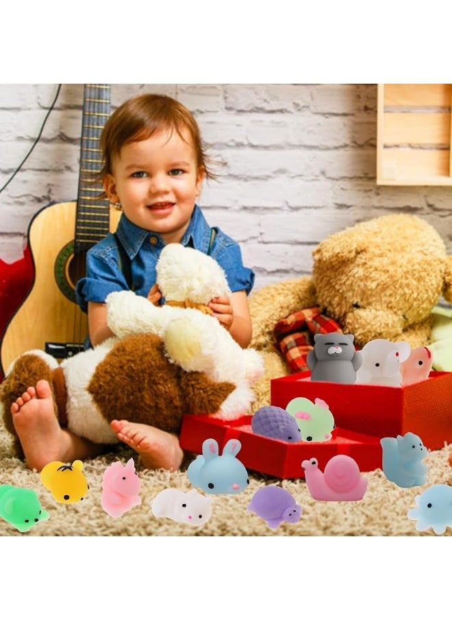 Bingcute 24Pcs Mochi Squishy ToysValentines Day Gifts for Kids Classroom Kawaii squishies Toys Party Favors for Kids Stress Relief Toys Squeeze Toys Easter Egg fillers Toy Easter Basket Stuffers  - Image 4