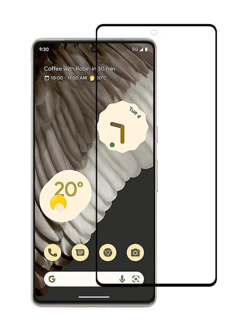 Screen Protector For Google Pixel 7 Pro Curved Edge Full Screen Tempered Glass Film - Image 1