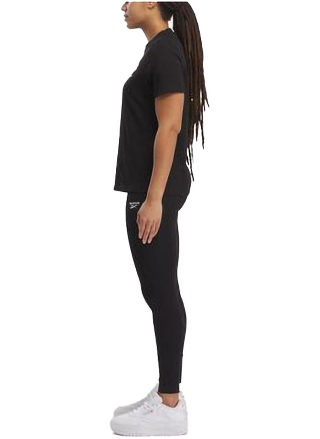 Reebok Identity Small Logo Cotton Leggings  - Image 2