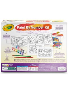 Crayola Paint by Numbers Set, Creative Children's Activity with Tempera, from 5 Years, 04-2949  - Image 4