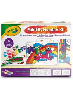 Crayola Paint by Numbers Set, Creative Children's Activity with Tempera, from 5 Years, 04-2949  - Image 3