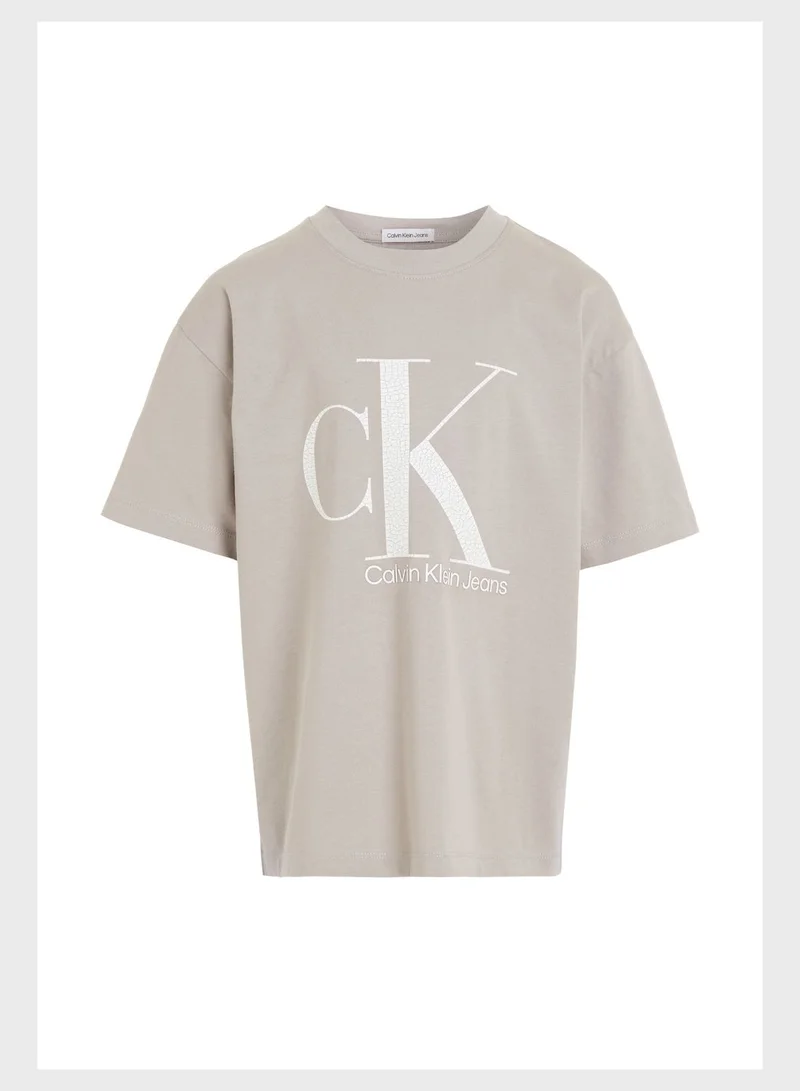 Calvin Klein Jeans Kids Crew Neck T-Shirt