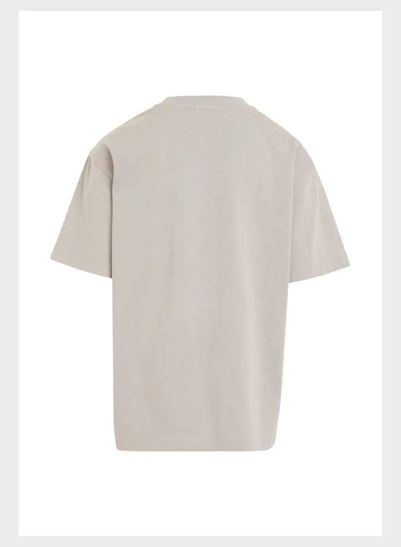 Calvin Klein Jeans Kids Crew Neck T-Shirt
