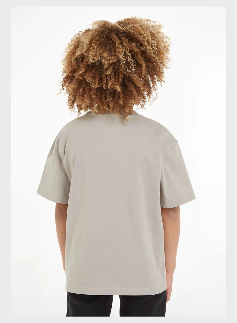 Calvin Klein Jeans Kids Crew Neck T-Shirt