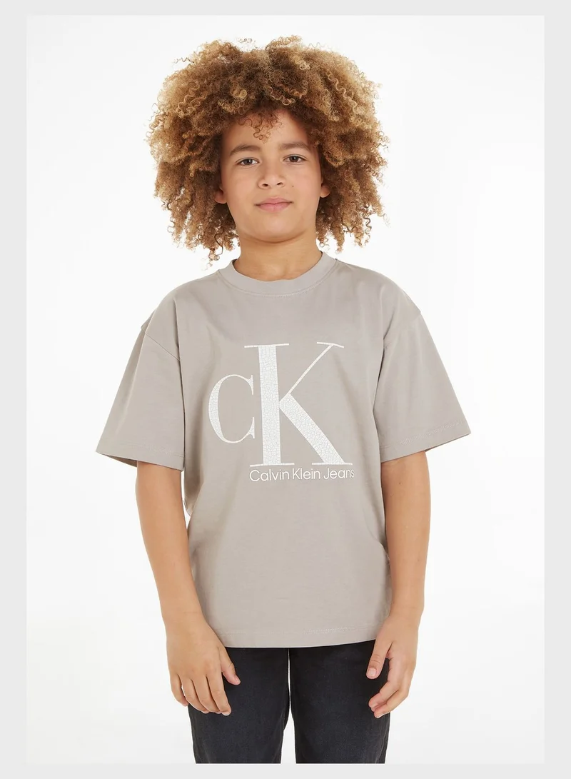 Calvin Klein Jeans Kids Crew Neck T-Shirt