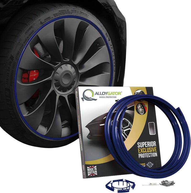 AlloyGator Wheel Protectors K4 BLUEXC - 24 Inch (4-Pack) - Image 1