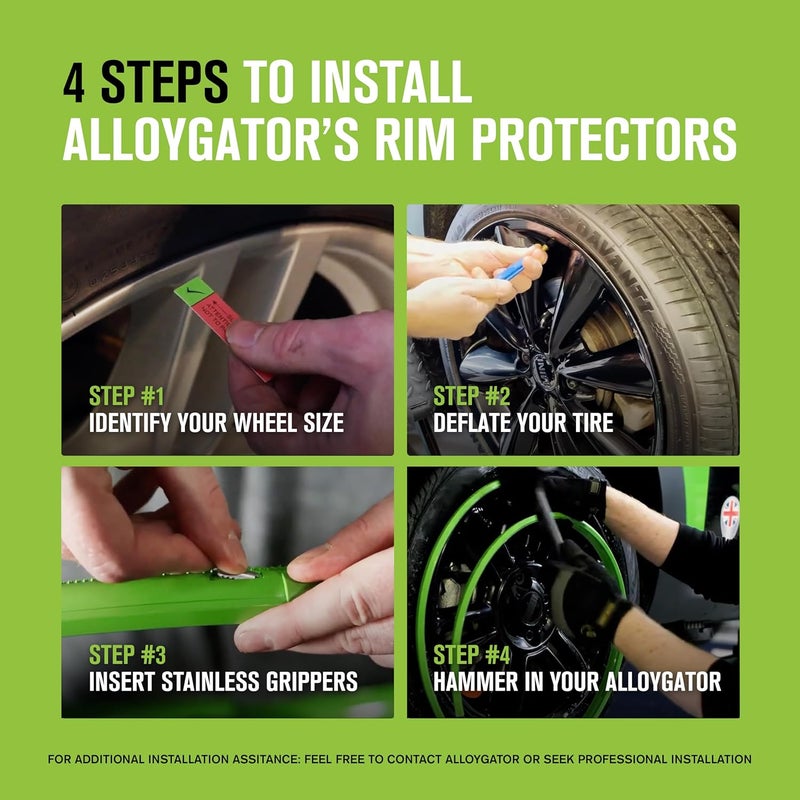 AlloyGator Wheel Protectors K4 BLUEXC - 24 Inch (4-Pack) - Image 4