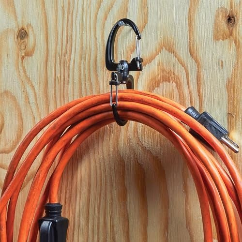 Nite Ize S-Biner 360 SlideLock Dual Carabiner, Swivel Carabiner for Keys and Gear 50 lbs, Size #4 - Image 4