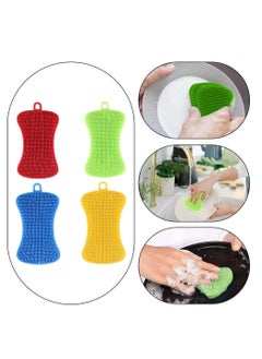 4Pcs Kitchen Silicone Dish Sponges Kitchen Scrubber Multipurpose Dish Washing Brushes for Dish Washing Cleaning - pzsku/ZA8F5D1FF6C2C5C7D3207Z/45/_/1735876089/daf44bca-4c4d-437a-b312-6917cea5190a