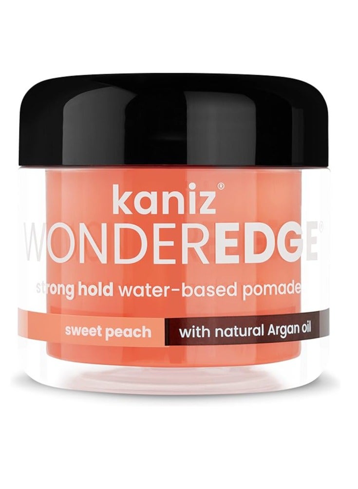 Kaniz Wonder Edge Sweet Peach water based pomade 120 ml - Image 2