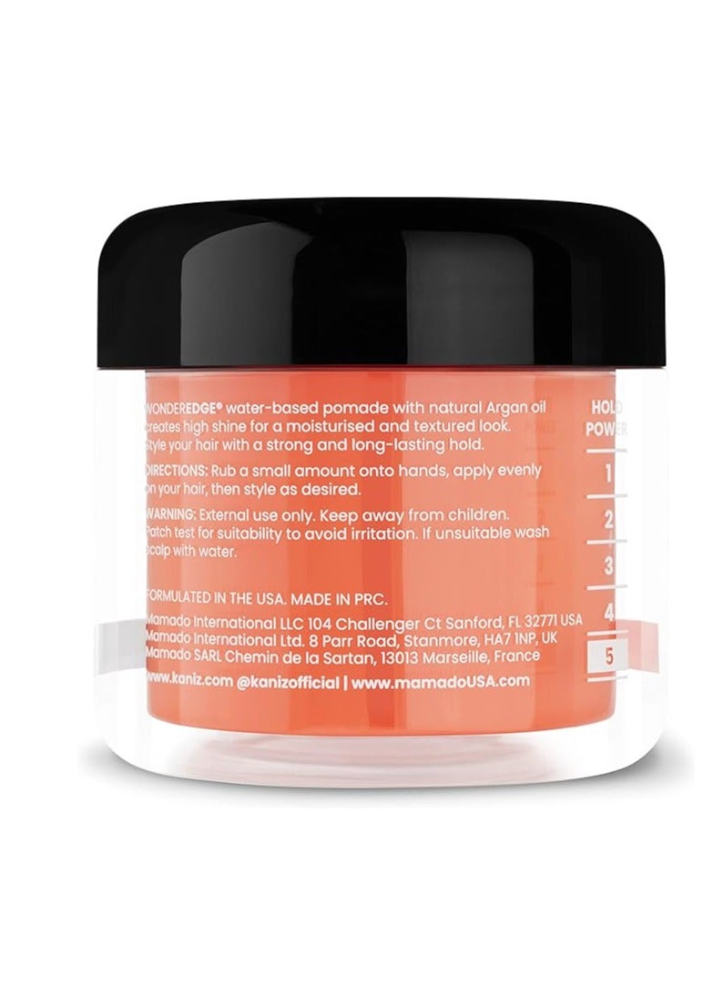 Kaniz Wonder Edge Sweet Peach water based pomade 120 ml - Image 4