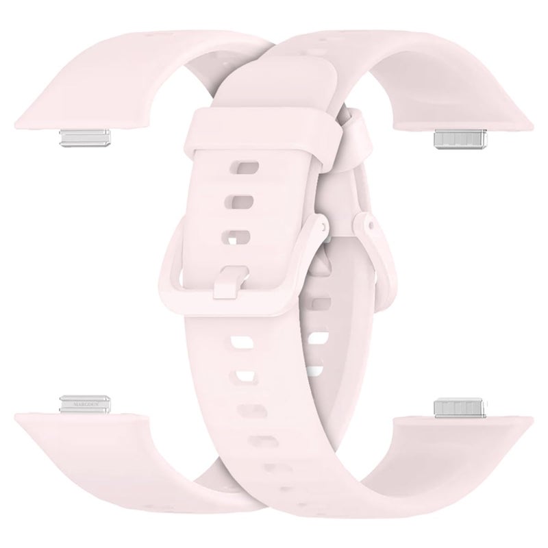 Silicone Sport Strap Compatible with Huawei Watch Fit 3/Fit 4/Fit 4 Pro, Quick Release Bracelet Replacement Band - Image 1