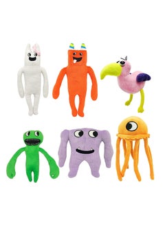 XICEN 6PCS Garden of Banban Plush Garden of Banban Jumbo Josh Plushies Toys Soft Monster Horror Stuffed Animals Figure Doll for Fans Adults and Kids  - Image 1