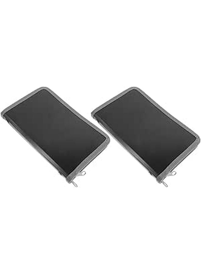 2 Pack Expanding Zipper File Organizer For Travel Documents Cards Receipts And Bills - Image 1
