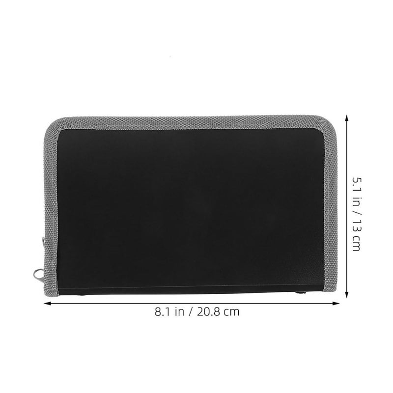 2 Pack Expanding Zipper File Organizer For Travel Documents Cards Receipts And Bills - Image 3