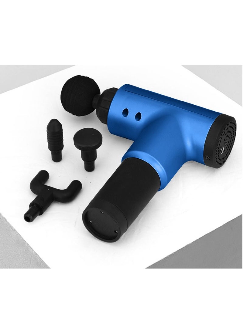 Yuwell Deep Tissue Massage Gun With 4 Massage Heads Muscle Massager Gun For Athletes Powerful Portable Electric Handheld Deep Tissue Body Massager Gun Neck Massager Gun 6 Adjustable Speed Moods - Image 2