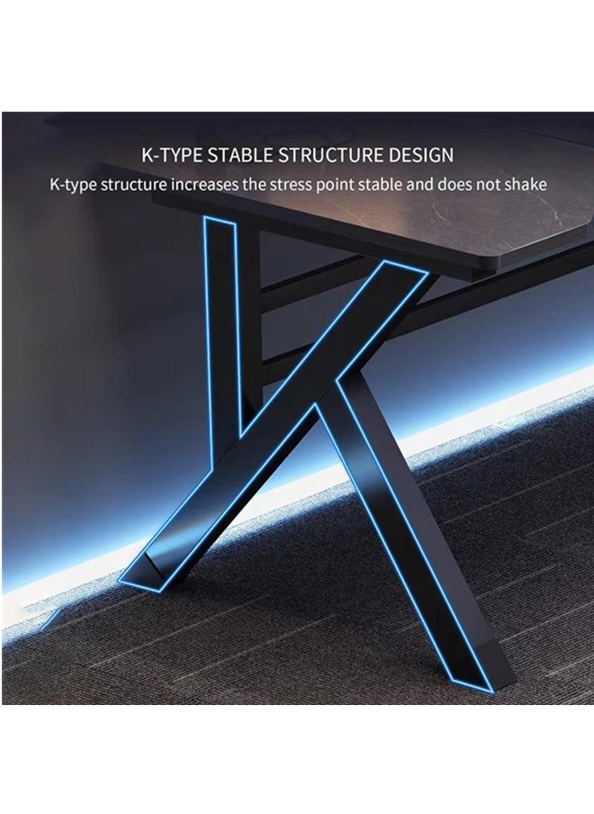 Large Gaming Desk, Thicken Gaming Table, Simple Game Table for Home Bedroom Table, Student Writing Study Tables
