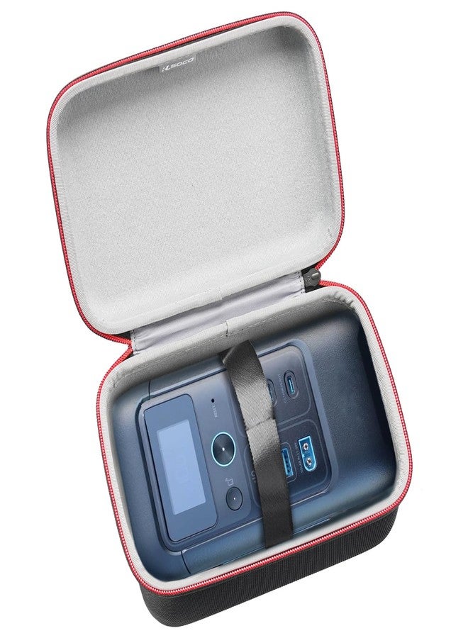 آر كيه باي كيس حقيبة حمل RLSOCO لمحطة بنك الطاقة Anker SOLIX C200 DC، محطة طاقة محمولة 192 واط/ساعة، مولد طاقة شمسية 200 واط | تصميم صغير الحجم مع سحاب YKK وحماية من الخدوش (الحقيبة فقط) - Image 1