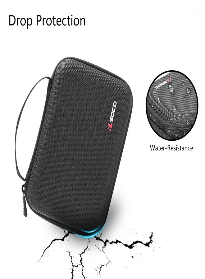 آر كيه باي كيس حقيبة حمل RLSOCO لمحطة بنك الطاقة Anker SOLIX C200 DC، محطة طاقة محمولة 192 واط/ساعة، مولد طاقة شمسية 200 واط | تصميم صغير الحجم مع سحاب YKK وحماية من الخدوش (الحقيبة فقط) - Image 4