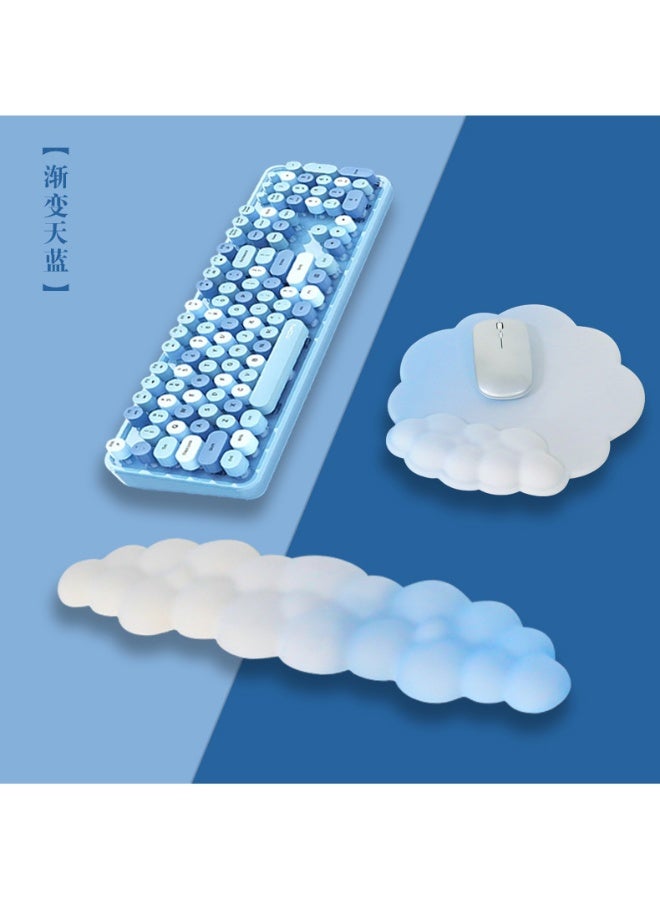 NeeMee Cute cartoon silicone anti-slip wrist rest mouse pad for computer and office use. - Image 2