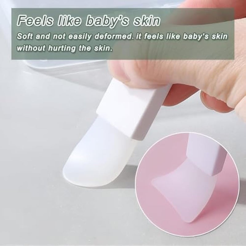 Essential Face Mask Brushes, Mini Travel Makeup Spoon Cosmetic Mask, 3 Piece Soft Silicone Brush Set for Skin Treatment Applicator - Image 4