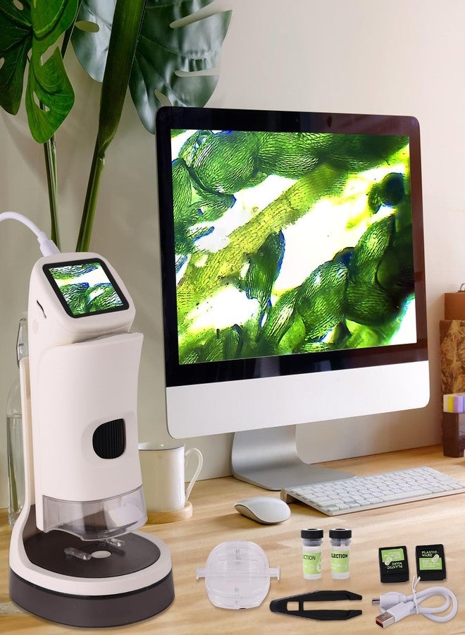 OOZSTAR Microscope for Kids,1000x Handheld Microscope,2" HD Screen, Portable Educational Gift,Suitable for Kids 8-12 - Image 3