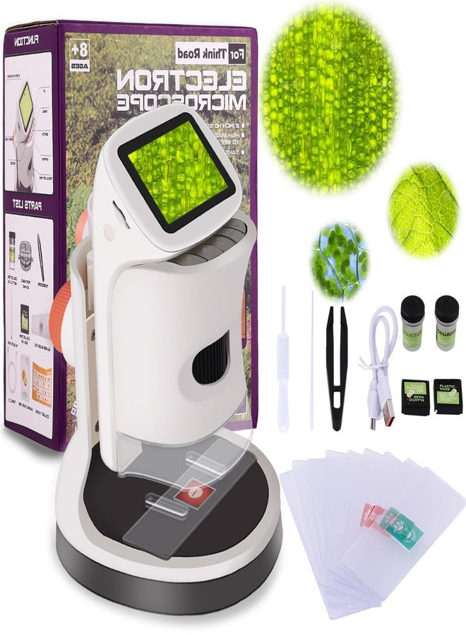 OOZSTAR Microscope for Kids,1000x Handheld Microscope,2" HD Screen, Portable Educational Gift,Suitable for Kids 8-12 - Image 1