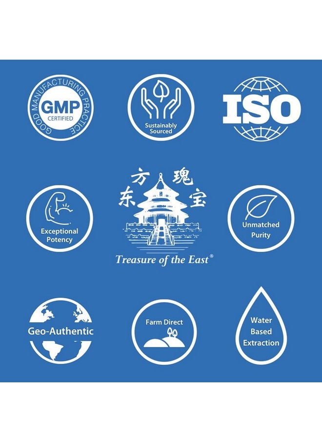 Treasure of the East - كبسولات إنديغو تشينغ داي (مستخلصات عشبية 1:1، 100 كبسولة) - Image 1