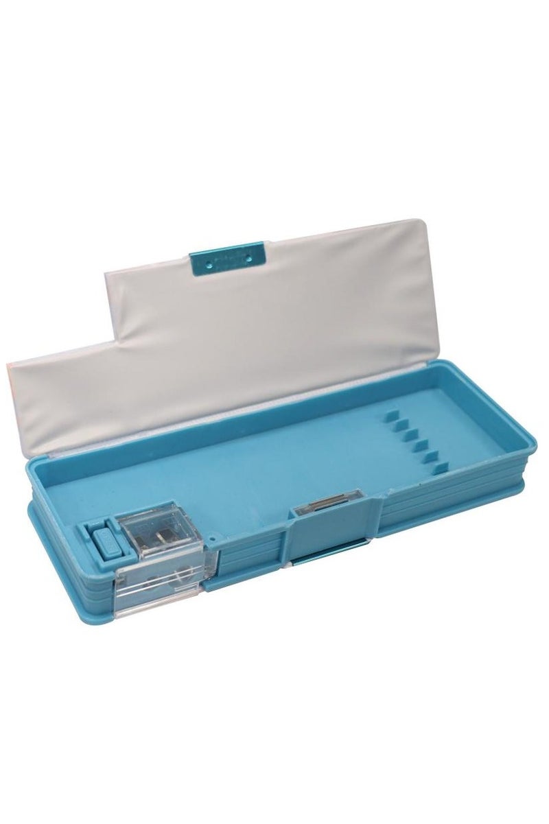 ROCO Hard Pencil Case Race Car · 2 Compartment · Blue - Image 3