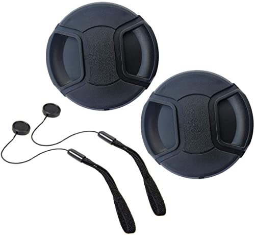 HUIPUXIANG 58mm Lens Cap Cover for Fuji Fujifilm Fujinon XF 18-55mm XF18-55mm f/2.8-4 R LM OIS(Not for MKX18-55mmT2.9),XF 33mmF1.4 R LM WR Lens,HUIPUXIANG [2 Pack] - Image 5