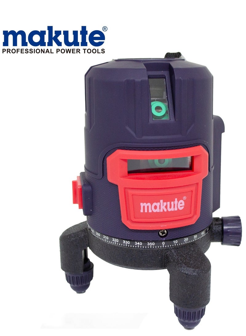 ماكيوت مقياس مستويات ليزر 2 خطوط مع بطاريتين , شهادة الجودة ISO9001 - Image 1