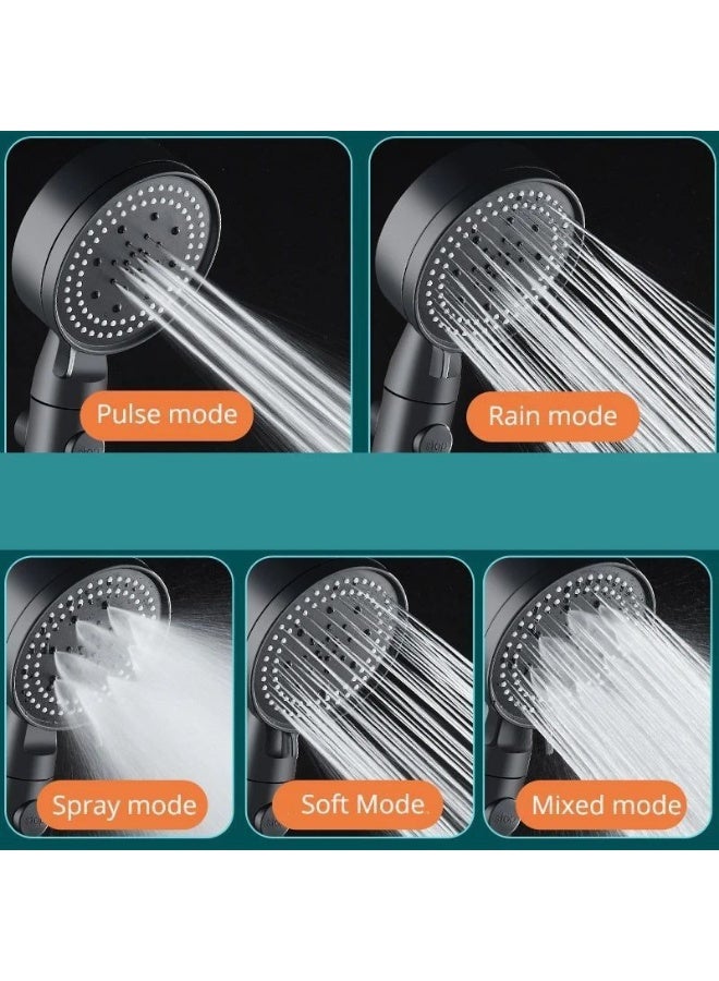 رأس دش عالي الضغط, قابل للتعديل, 5 أوضاع - Image 4