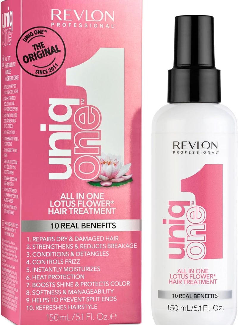 Revlon REVLON PROFESSIONAL Uniq One Leave  In Lotus 150Ml  - Image 1