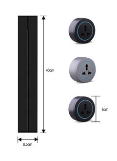 40cmComes with 3 power outlets, Removable Safety Power Outlet, Portable Power Rail, Surface Mount Rail Receptacle with Terminal Blocks for Kitchens, Bathrooms, and Offices. - pzsku/ZA8F719F2795C338102EBZ/45/_/1729059943/84d1798e-3f48-47c1-a743-0acdf99c34bc