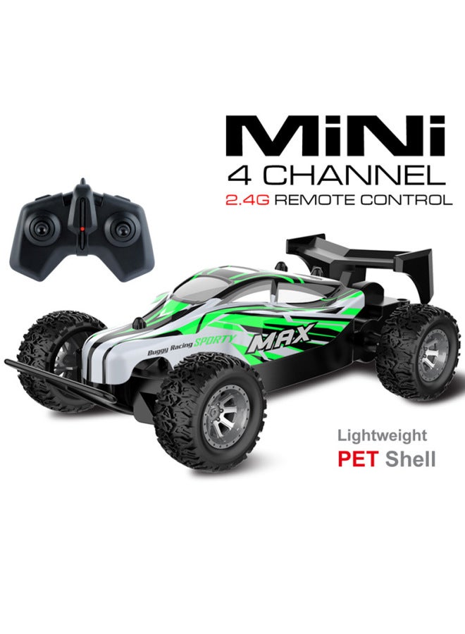High Speed Remote Control Car Toy PVC Car Shell Cross Border Kids Boy Racing Car Climbing Car Toy Gift-Colors:8166 Green 【charging Version】 Remote Control Racing - Image 1