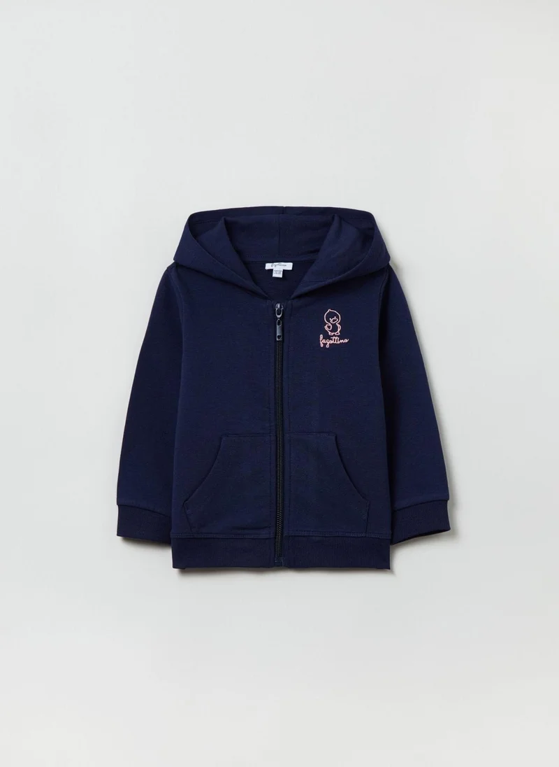 Ovs Ovs Housebrand French Terry Full-Zip Hoodie