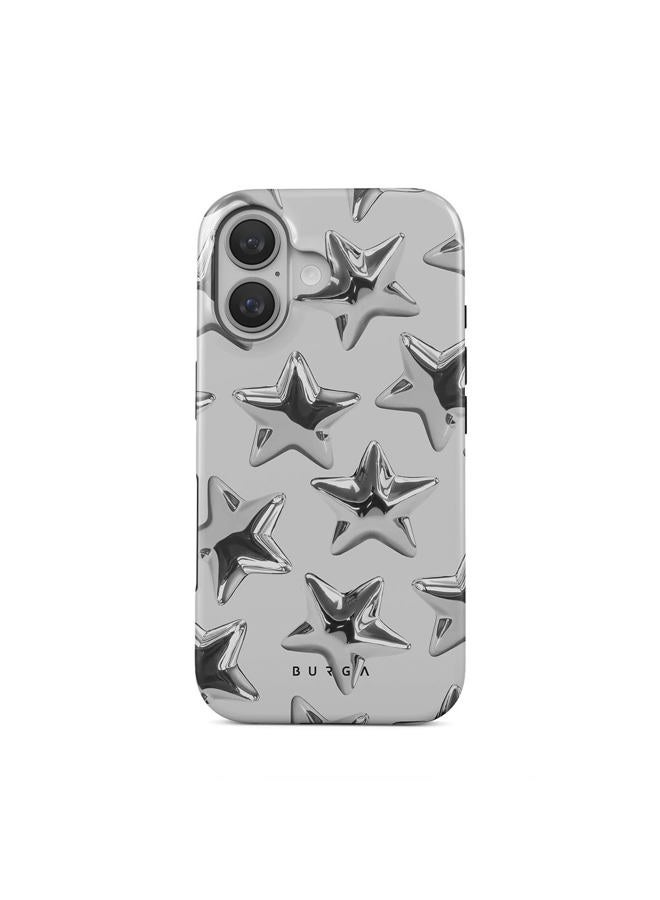 BURGA Phone Case for iPhone 16 - Cute, Trendy, Aesthetic, Pattern Phone Cover, Hard Shell Protection - fits Apple iPhone 16 Case for Women and Men - Image 1
