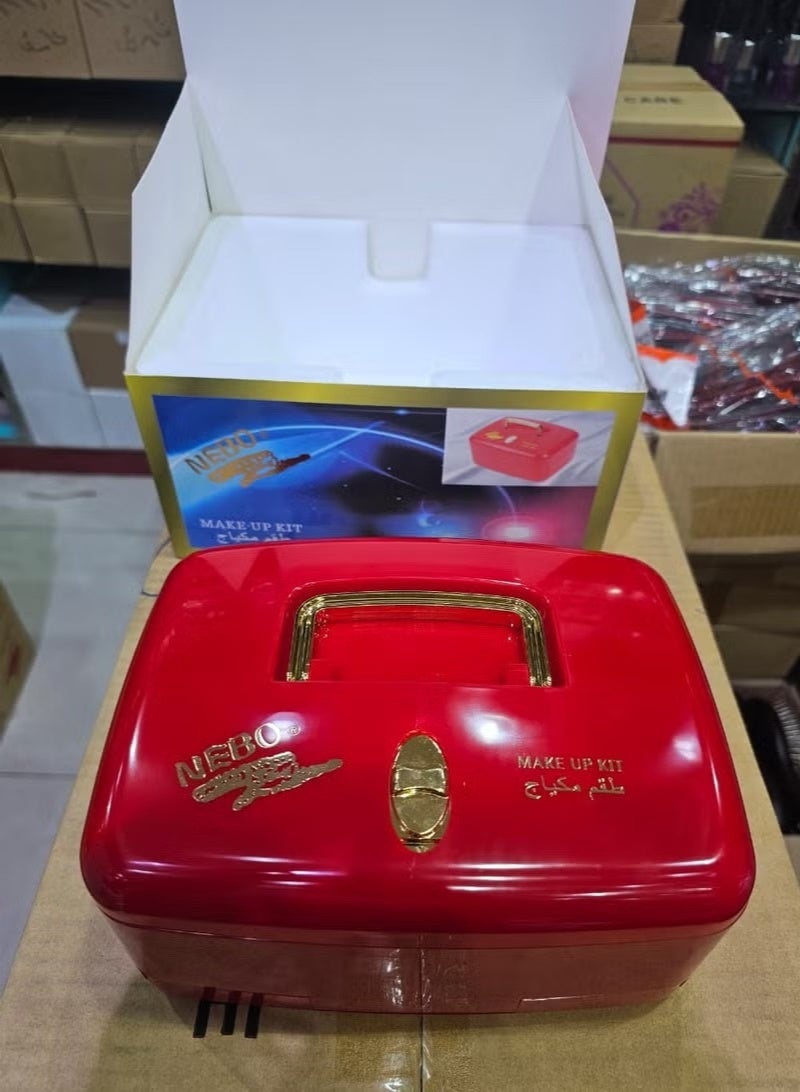 نيبو طقم مكياج أحمر متعدد الأغراض الكل في واحد متوسط الحجم - Image 2