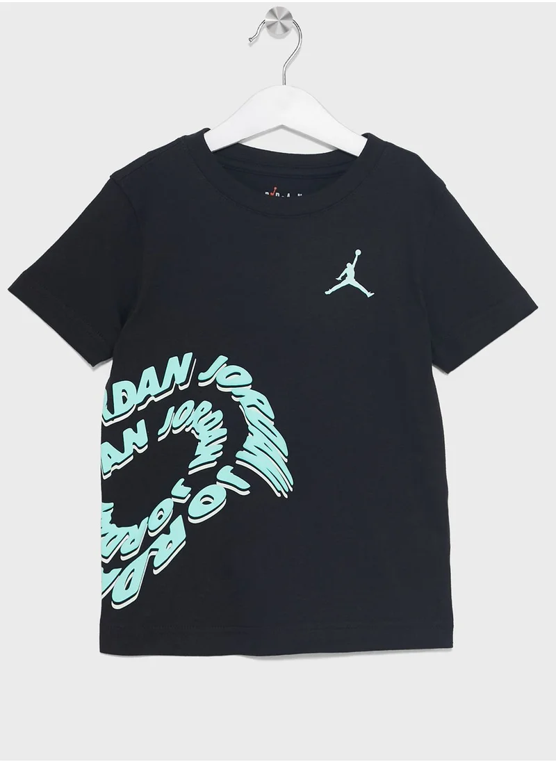 Jordan Kids Jordan Warped Galexy T-Shirt