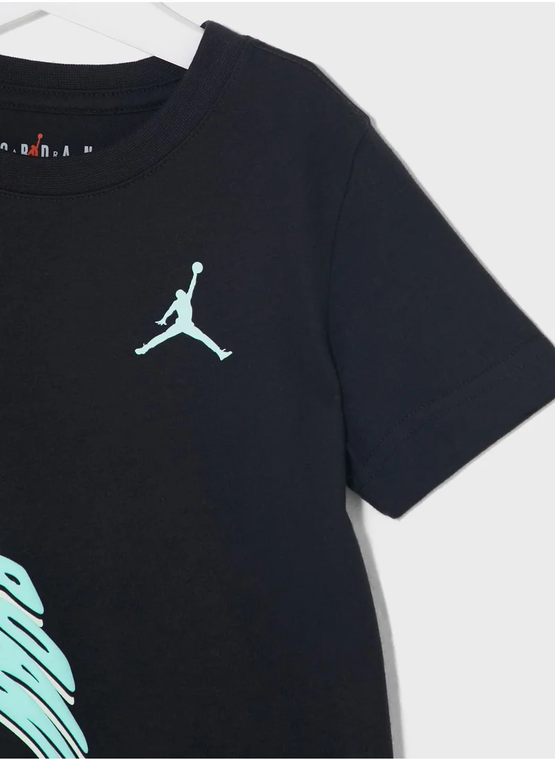 Jordan Kids Jordan Warped Galexy T-Shirt