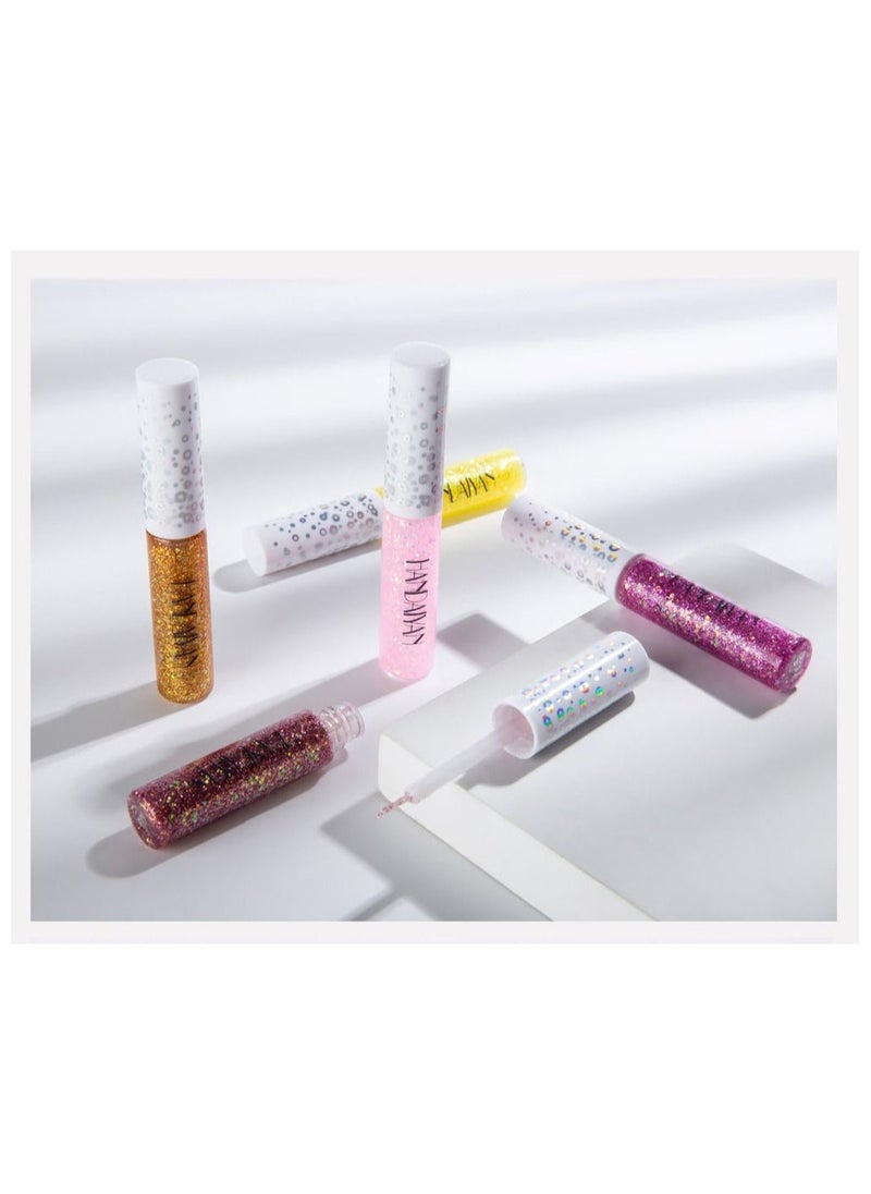 Handaiyan - 12 Piece Iridescence Glitter Eyeliner - Image 1
