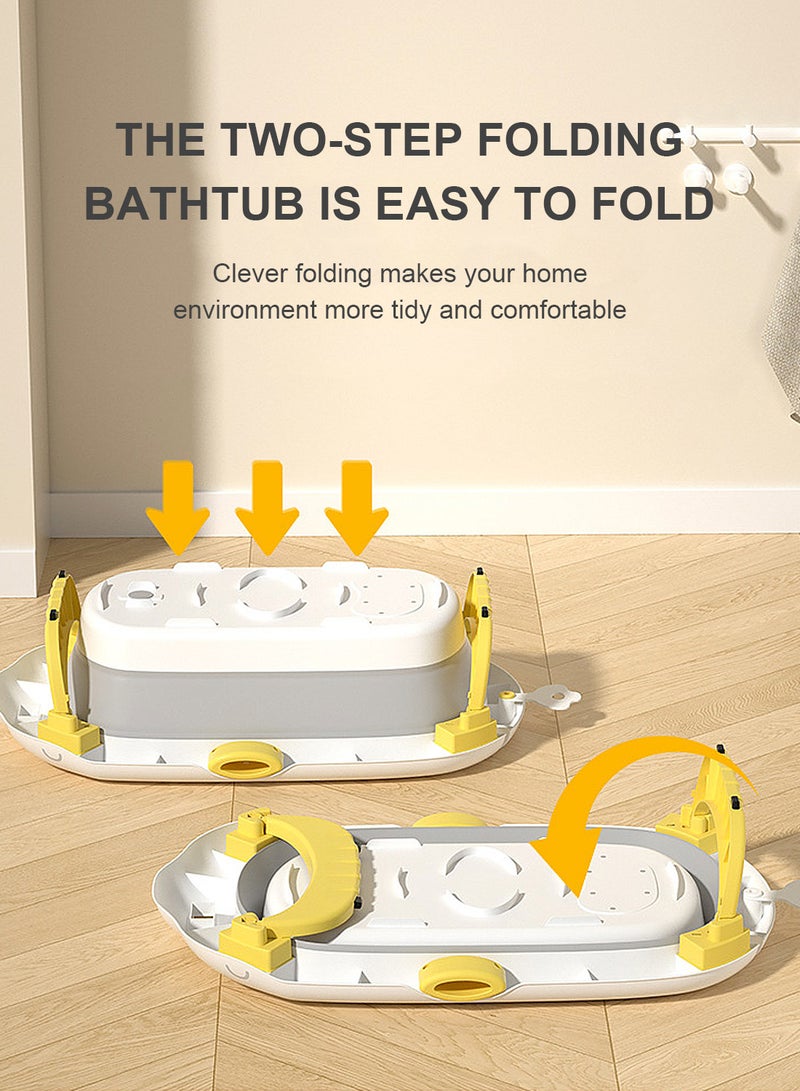 ما بيبي سحابة حوض استحمام الطفل للطي الطفل الجلوس والاسترخاء حوض استحمام الطفل حوض استحمام الطفل المنزلية لوازم الأطفال حديثي الولادة - Image 3