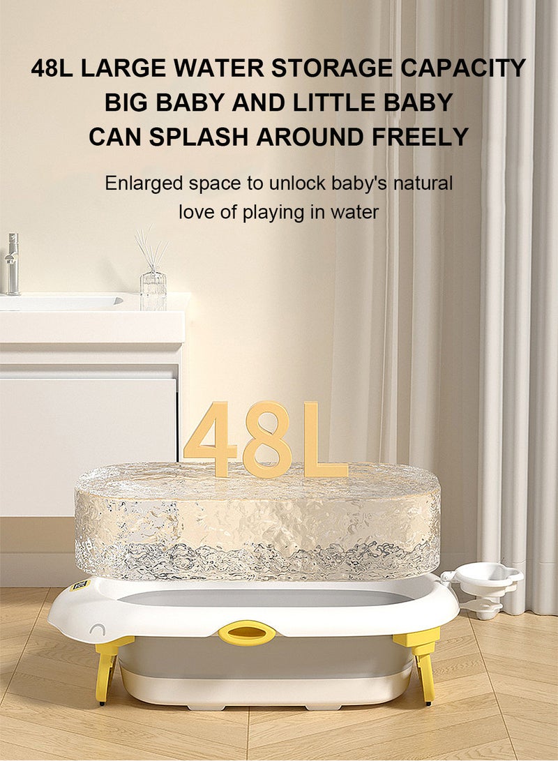 ما بيبي سحابة حوض استحمام الطفل للطي الطفل الجلوس والاسترخاء حوض استحمام الطفل حوض استحمام الطفل المنزلية لوازم الأطفال حديثي الولادة - Image 5